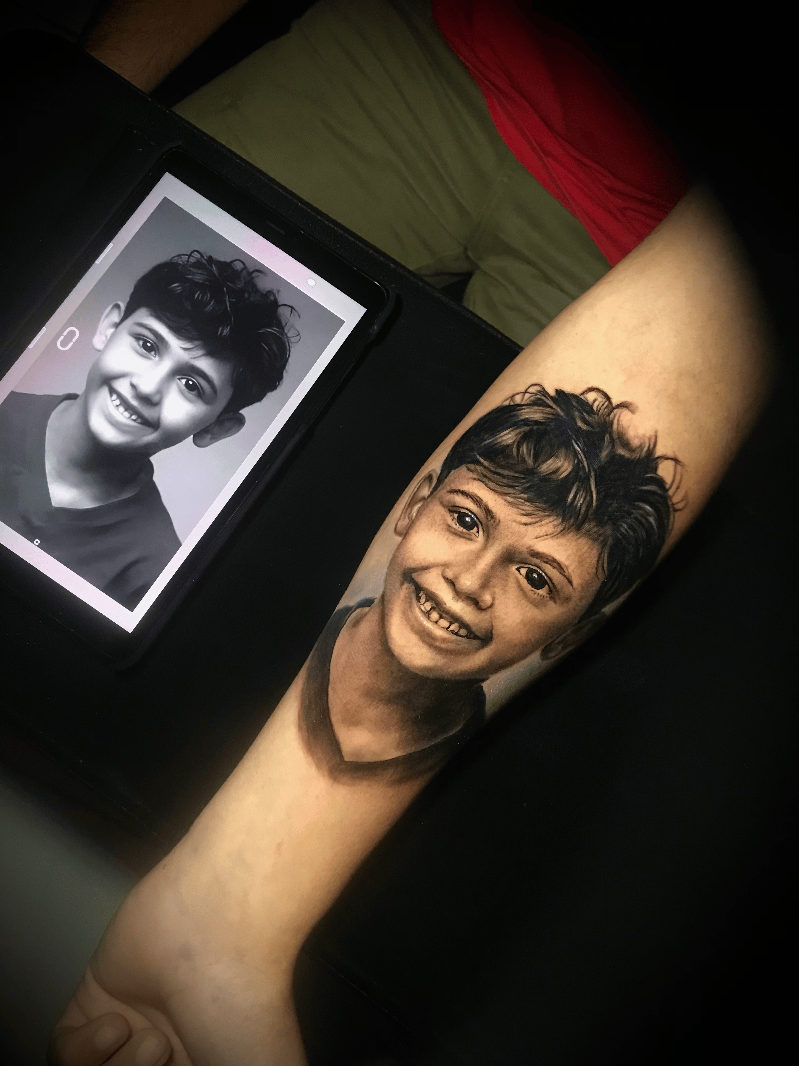 Retrato realista feito por Diego Souza